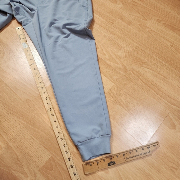 Figs Dusty Blue Zamora Jogger Scrub Pants Womens Size XL PO# 3127 - Picture 9 of 16
